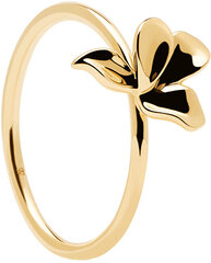 PDPaola kullatud hõbedane sõrmus Narcise Gold AN01-182 hind ja info | Sõrmused | kaup24.ee
