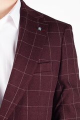 Пиджак мужской Frappoli, красный цена и информация | Мужские пиджаки | kaup24.ee