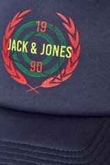 Jack & Jones мужская кепкa, синяя цена и информация | Мужские шарфы, шапки, перчатки | kaup24.ee