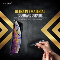 Защитная пленка для экрана против сильнейших ударов X-ONE Extreme Shock (3-го поколения) для iPhone 7+/8+ цена и информация | Ekraani kaitsekiled | kaup24.ee