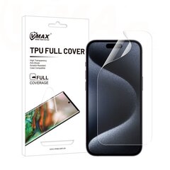 Vmax protective film invisble TPU film - full coverage for iPhone 14 Plus 6,7" цена и информация | Защитные пленки для телефонов | kaup24.ee