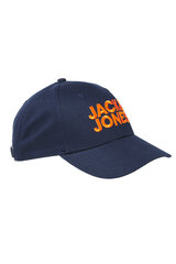 Jack & Jones мужская кепкa, синяя цена и информация | Мужские шарфы, шапки, перчатки | kaup24.ee