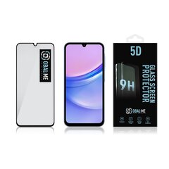 OBAL:ME 5D Glass Screen Protector for Samsung Galaxy S23 FE 5G Black цена и информация | Защитные пленки для телефонов | kaup24.ee