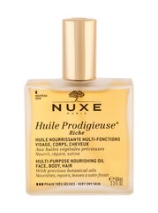 Niisutav õli näole, kehale ja juustele Nuxe Huile Prodigieuse Rich 100 ml цена и информация | Кремы, лосьоны для тела | kaup24.ee