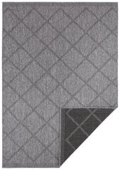 NORTHRUGS kahepoolne vaip Twin Supreme Black Antracite, 200x290 cm hind ja info | Vaibad | kaup24.ee