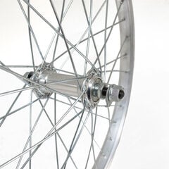 Переднее колесо 20, белый цвет цена и информация | Покрышки, шины для велосипеда | kaup24.ee