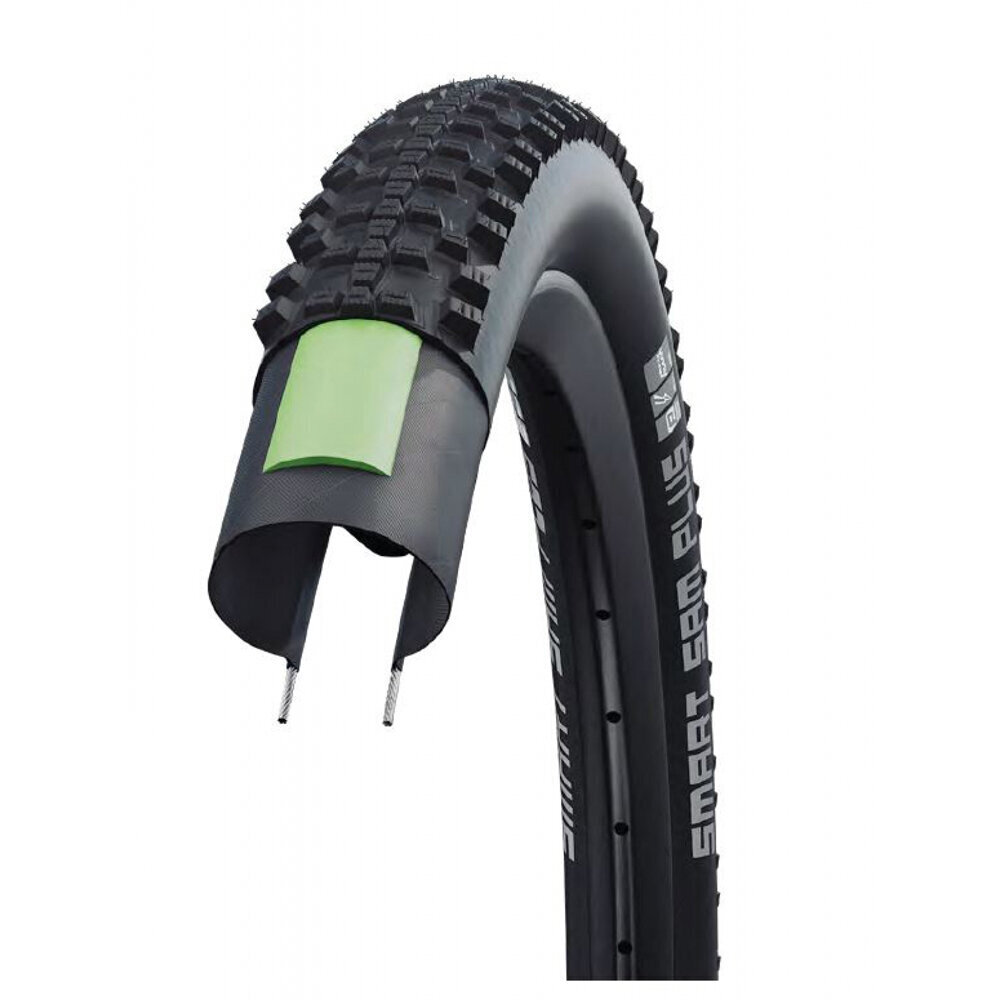 Jalgrattarehv Schwalbe Smart Sam Plus Addix, 28", must hind ja info | Jalgratta sisekummid ja rehvid | kaup24.ee