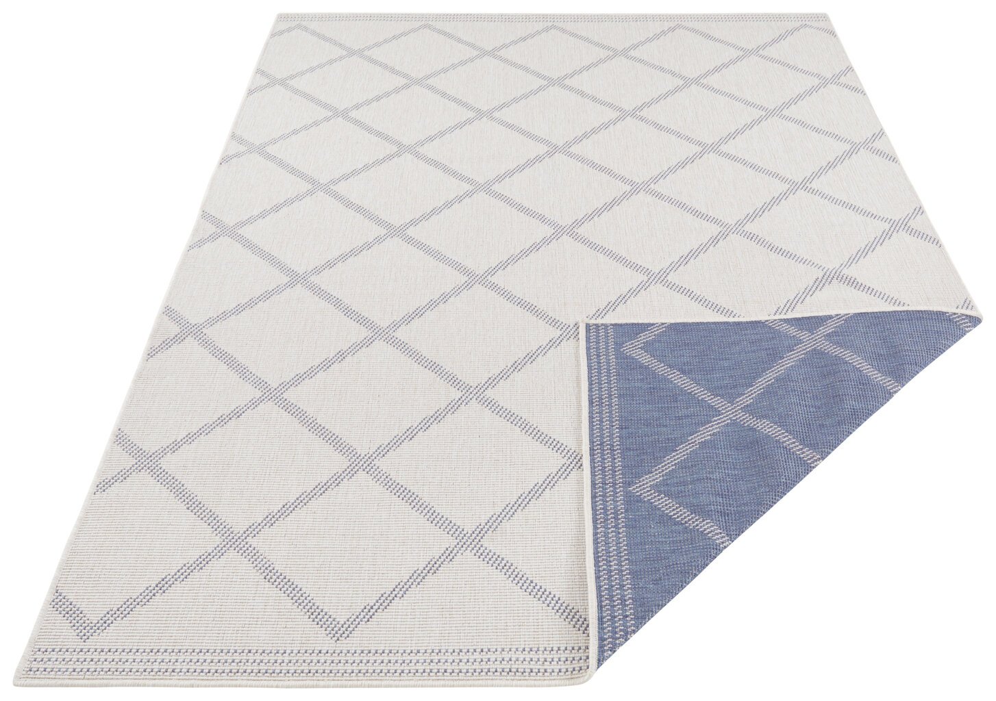 NORTHRUGS kahepoolne vaip Twin Supreme Blue Cream, 120x170 cm hind ja info | Vaibad | kaup24.ee