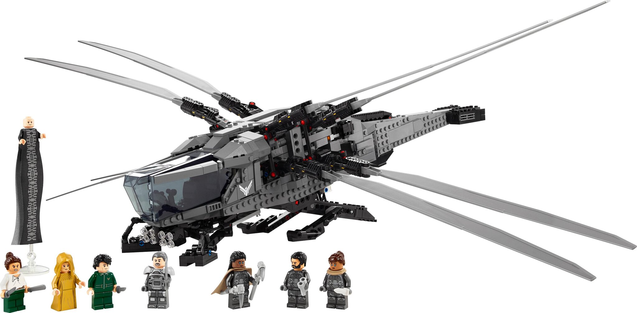 10327 Lego® Icons Dune – Atreides Royal Ornithopter цена и информация | Klotsid ja konstruktorid | kaup24.ee