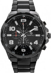 мужские часы-хронограф perfect ch05m (zp357g) + коробка цена и информация | Мужские часы | kaup24.ee