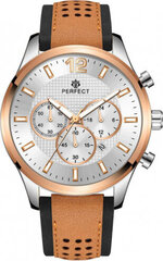 мужские часы-хронограф perfect ch01l (zp354g) + коробка цена и информация | Мужские часы | kaup24.ee