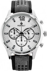 мужские часы-хронограф perfect ch01l (zp354f) + коробка цена и информация | Мужские часы | kaup24.ee