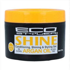 воск Eco Styler Shine Gel Argan Oil (89 ml) цена и информация | Средства для укладки волос | kaup24.ee