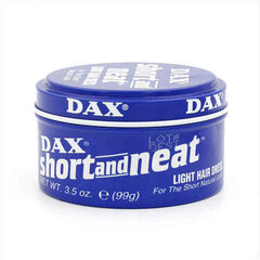 Juuksevaha Dax Cosmetics Short & Neat, 100 g hind ja info | Viimistlusvahendid juustele | kaup24.ee