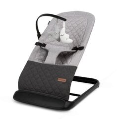 Lamamistool Kidwell Laro, grey/black цена и информация | Шезлонги и качели | kaup24.ee