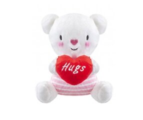 Plüüsist Valentini karu südamega, 15 cm hind ja info | Pehmed mänguasjad | kaup24.ee