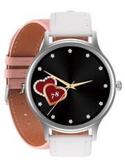 женские смарт-часы pacific 18-7 - два ремешка: белый / розовый (sy015g) цена и информация | Смарт-часы (smartwatch) | kaup24.ee