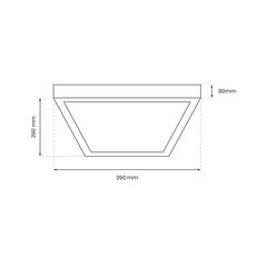 Laevalgusti, 12w led цена и информация | Потолочные светильники | kaup24.ee