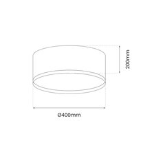 Plafoonvalgusti Rondo roheline 18w led hind ja info | Laelambid | kaup24.ee