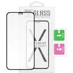 Apple iPhone 13 Mini - закаленное стекло 5D Full Glue - черный цена и информация | Защитные пленки для телефонов | kaup24.ee