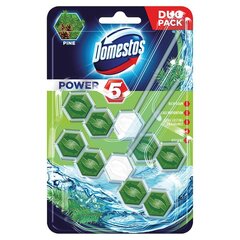 Domestos мыло для унитаза Power 5 Pine, 2х55 г цена и информация | Очистители | kaup24.ee