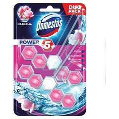 Domestos мыло для унитаза Power 5 Pink Magnolia, 2х55 г цена и информация | Очистители | kaup24.ee