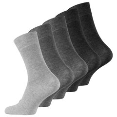 Sokid meestele, hall, 5 paari цена и информация | Мужские носки | kaup24.ee
