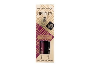 Huulepulk Max Factor Lipfinity Lip Colour, 105 Radiant Charm, 4,2 g hind ja info | Huulepulgad, -läiked, -palsamid, vaseliin | kaup24.ee