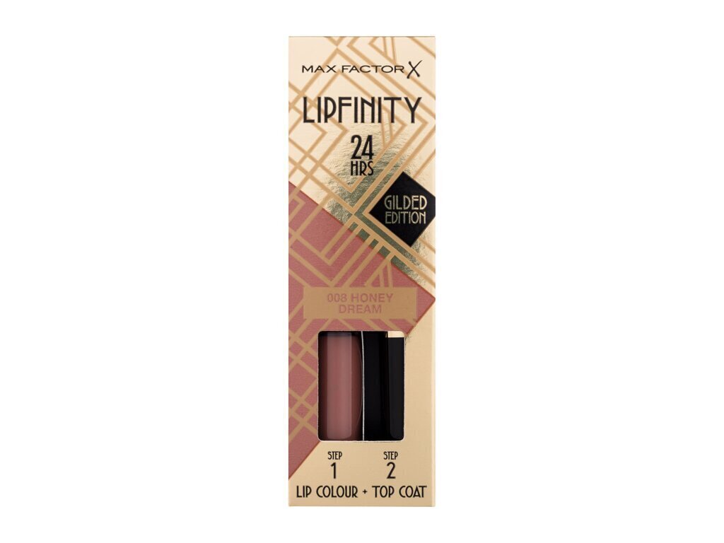 Huulepulk Max Factor Lipfinity Lip Colour, 008 Honey Dream, 4,2 g цена и информация | Huulepulgad, -läiked, -palsamid, vaseliin | kaup24.ee