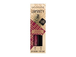 Huulepulk Max Factor Lipfinity Lip Colour, 025 Vivid Splendour, 4,2 g hind ja info | Huulepulgad, -läiked, -palsamid, vaseliin | kaup24.ee