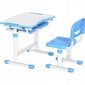 Laud ja tool Mozos DC-Set, sinine цена и информация | Arvutilauad, kirjutuslauad | kaup24.ee