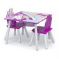 Lastelaud 2 tooliga, Delta Children, Unicorn, lilla цена и информация | Laste lauad ja toolid | kaup24.ee