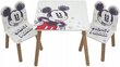 Lastelaud koos toolidega Arditex Miki Hiir, valge цена и информация | Laste lauad ja toolid | kaup24.ee