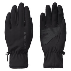 Icepeak softshell перчатки HUSTONVILLE, черный цена и информация | Женские перчатки | kaup24.ee