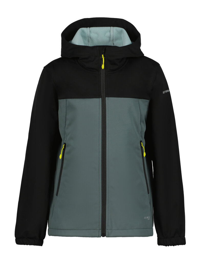 Icepeak laste softshell jope KLINE JR, tumeroheline hind ja info | Poiste joped | kaup24.ee