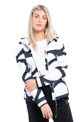 Женская софтшелл куртка Luhta AHVIONSAARI, темно-синий-белый цвет цена и информация | Женские куртки | kaup24.ee