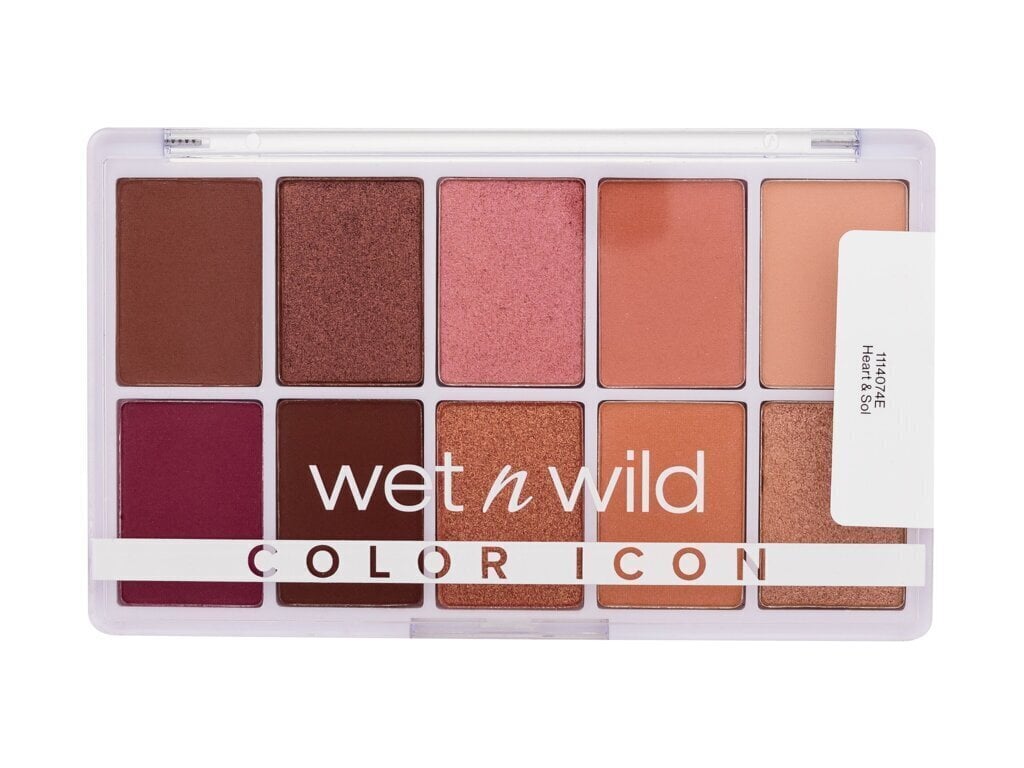 Lauvärvipalett Wet n Wild Color Icon, 12 g цена и информация | Ripsmetušid, lauvärvid, silmapliiatsid, seerumid | kaup24.ee