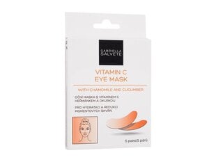 Silmamask Gabriella Salvete Vitamin C Eye Mask, 5 tk. hind ja info | Näomaskid, silmamaskid | kaup24.ee