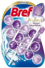 Средство для чистки и освежения туалетов BREF Deluxe Magic Moonflower, 3х50 г цена и информация | Чистящие средства | kaup24.ee