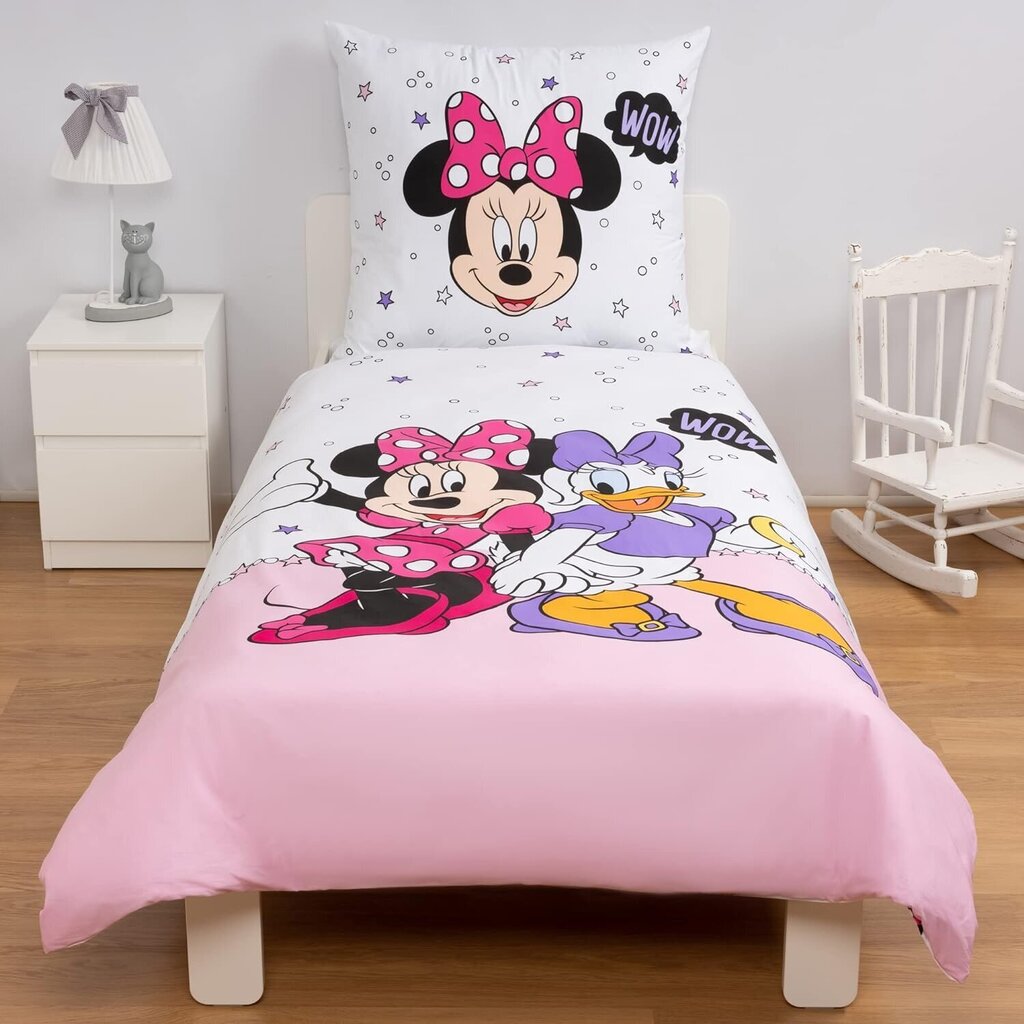 Laste voodipesukomplekt Mickey Mouse, 140x200 cm, 2-osaline hind ja info | Beebide ja laste voodipesu | kaup24.ee