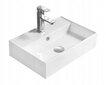 Valamu Mexen Blanca 50 cm hind ja info | Kraanikausid, valamud | kaup24.ee