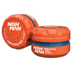 Juuksekujundusvaha Nishman Sport 02, 150 ml hind ja info | Viimistlusvahendid juustele | kaup24.ee