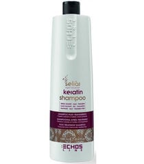 Шампунь «Echosline» Seliar Keratin Shampoo, с кератином, 1000 мл цена и информация | Шампуни | kaup24.ee