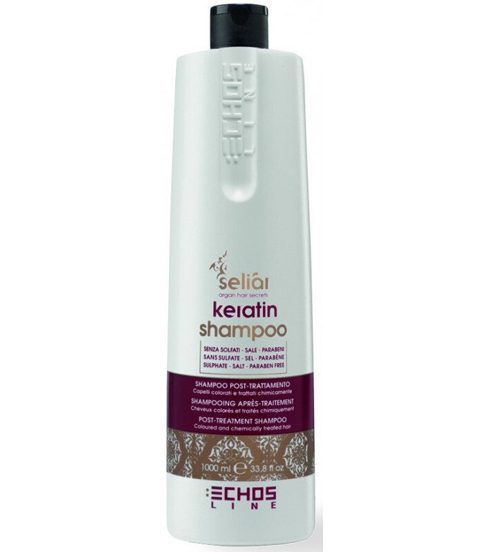 Šampoon "Echosline" Seliar Keratiini Shampoo keratiiniga, 1000 ml hind ja info | Šampoonid | kaup24.ee