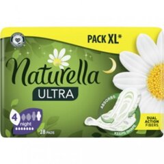 Hügieenilised padjad Naturella Ultra Night, 28 tk hind ja info | Tampoonid, hügieenisidemed, menstruaalanumad | kaup24.ee