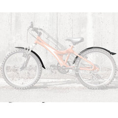 Комплект брызговиков SKS 55 Kids 20", цвет черный цена и информация | Крылья для велосипеда | kaup24.ee