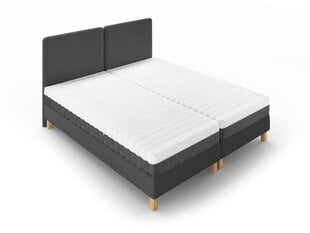 Кровать Mazzini Lotus, 160x200 см, серый цвет цена и информация | Кровати | kaup24.ee