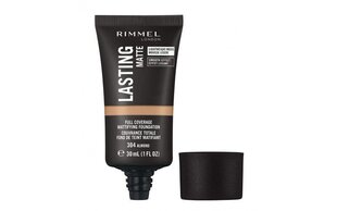 Jumestuskreem Rimmel Lasting Matte Foundation, 304 Almond, 30 ml hind ja info | Jumestuskreemid, puudrid | kaup24.ee