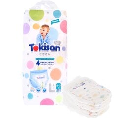 Laste mähkmepüksid Tokisan suurus 4 (8-13 kg) L, 44 tk цена и информация | Подгузники | kaup24.ee