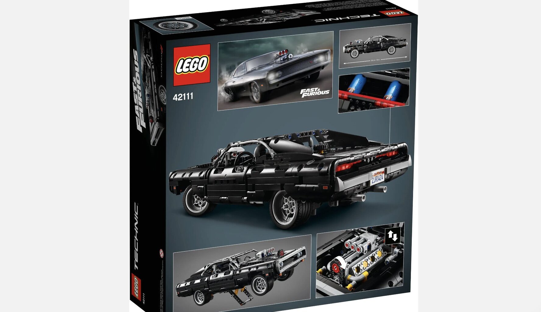 42111 LEGO® Technic Dom's Dodge Charger hind ja info | Klotsid ja konstruktorid | kaup24.ee